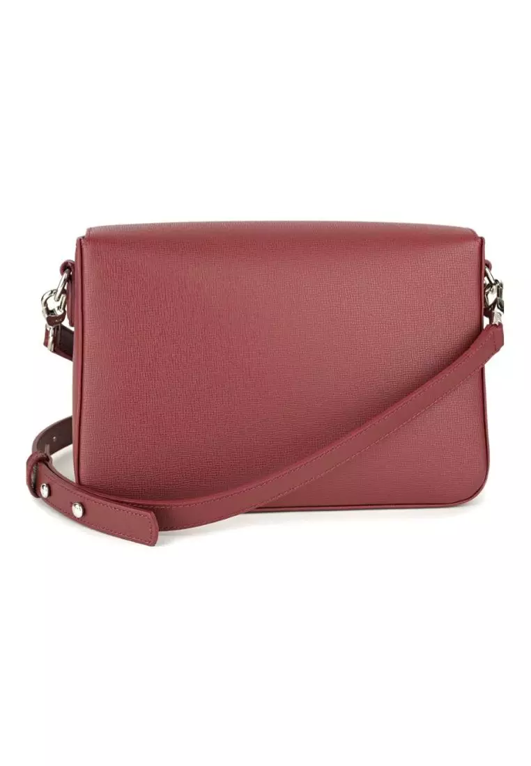 Longchamp Sling Small Ladies Game Maroon