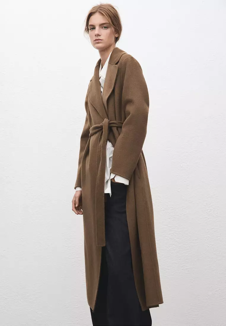 Handmade Coat With Belt