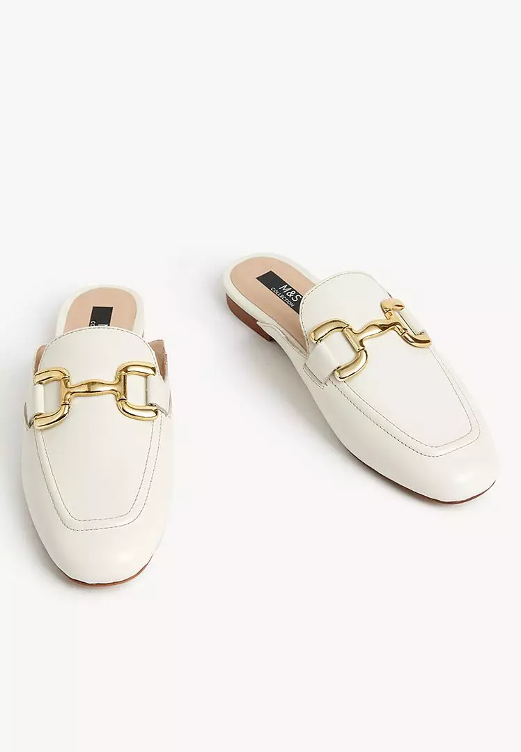 Marks and spencer sale gold shoes