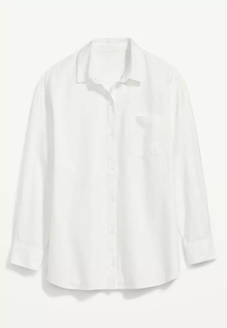 Oversized Boyfriend Shirt For Women