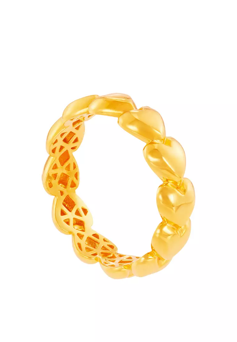 HABIB Oro Italia 916 Yellow Gold Ring GR54490524 (22K Gold)