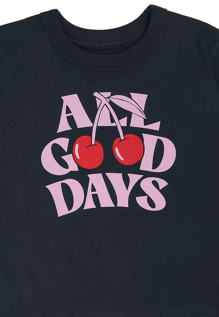 Poppy Oversize Graphic Print Tee