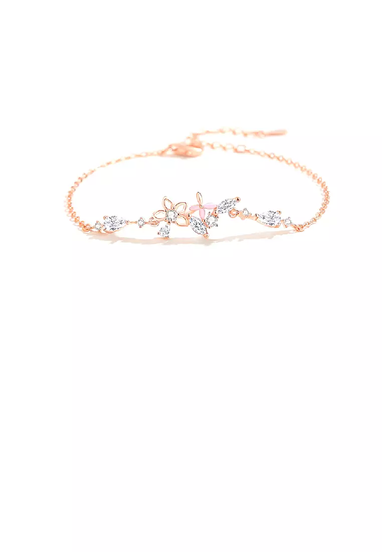 Gold silver clearance rose gold bracelets