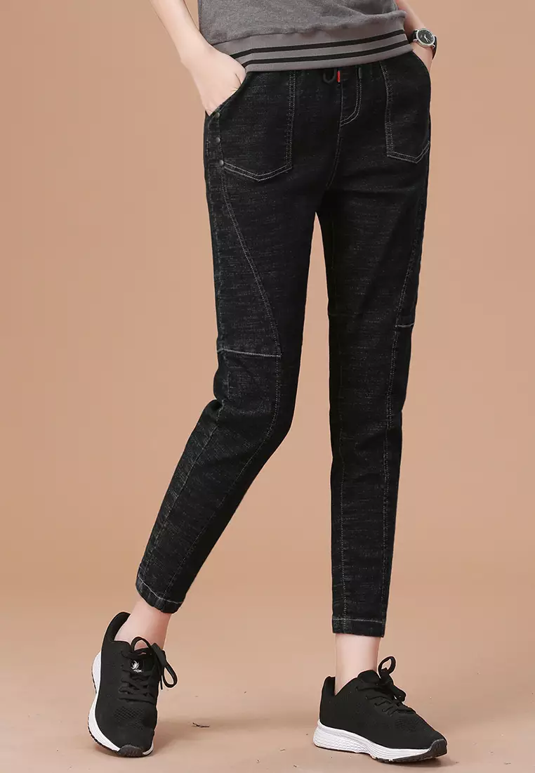 Girls jeans hotsell black colour