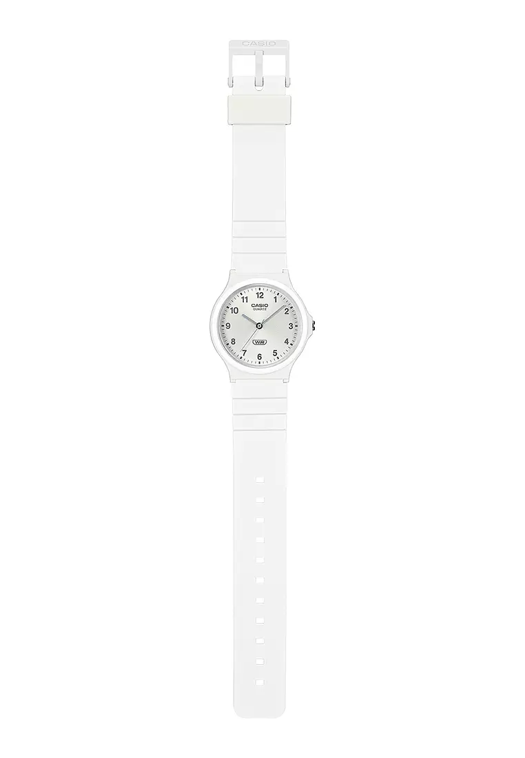 Casio MQ-24B-7B - Jam Tangan Analog Wanita - White Resin Band
