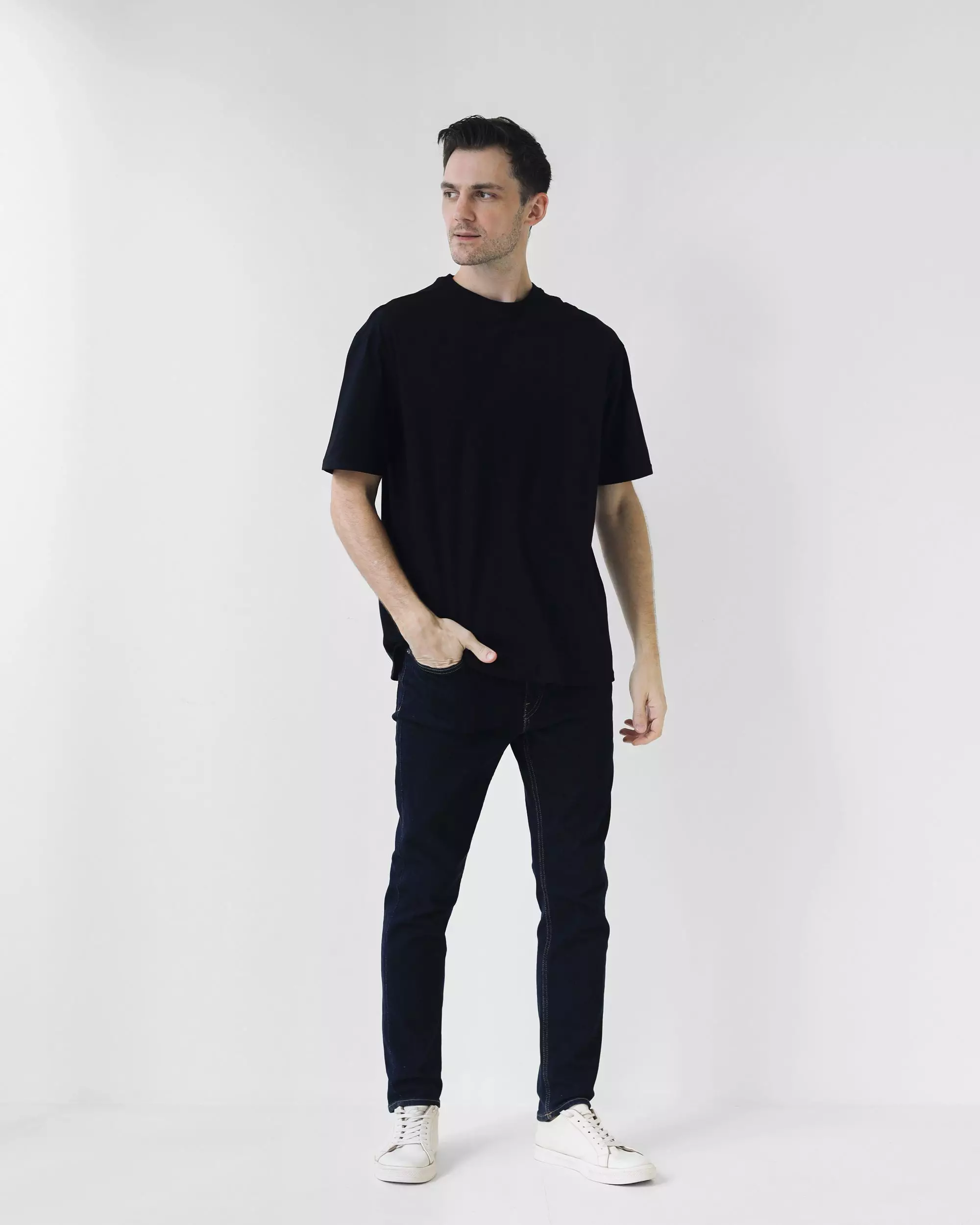 Cotton Well T-Shirt Oversized Fit | Kaos Santai Polos Katun Combed