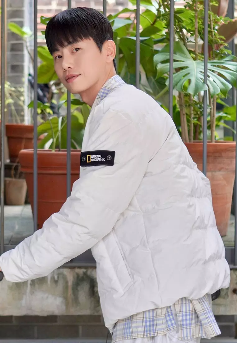 男女同款HERON U領輕便羽絨外套