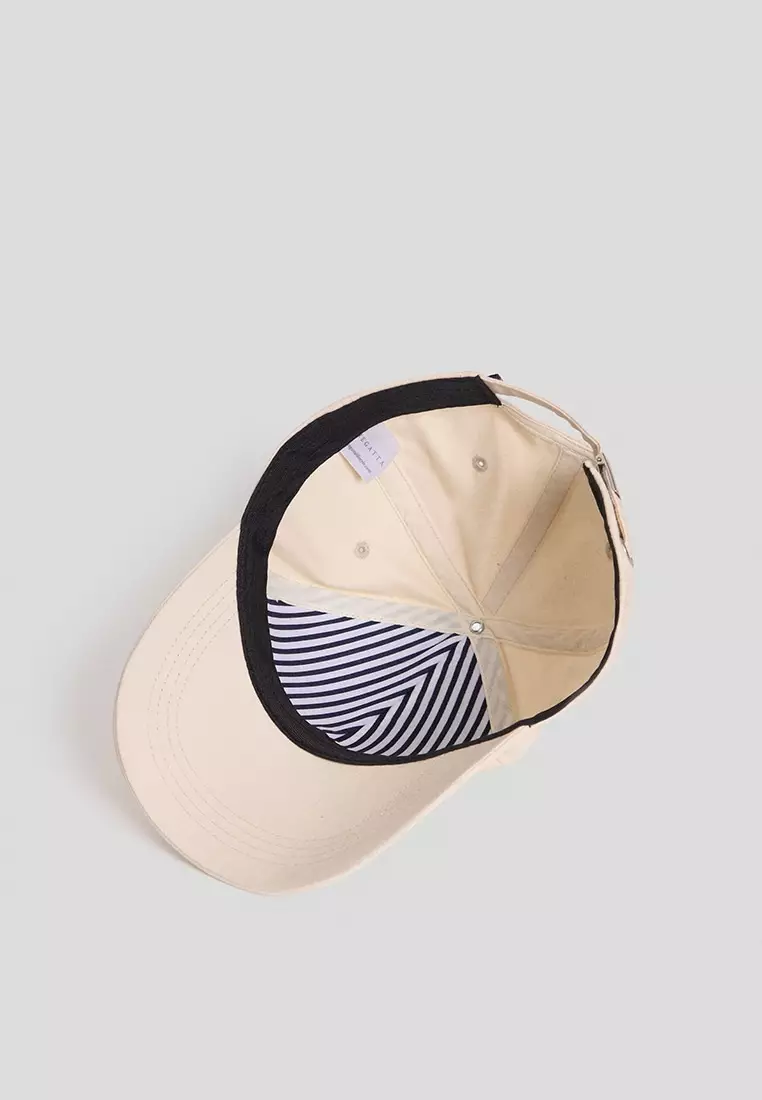 Baseball Cap With Metal Oar