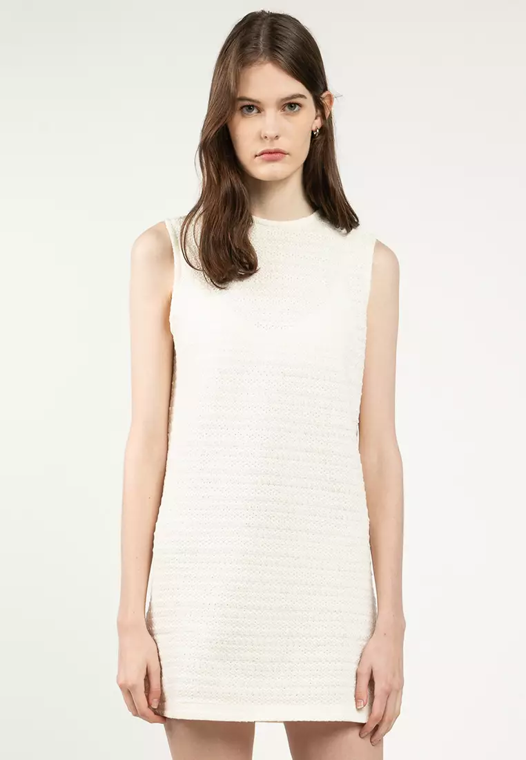 white christmas dresses Cleo Crochet Dress Blue - US 4 main image 0
