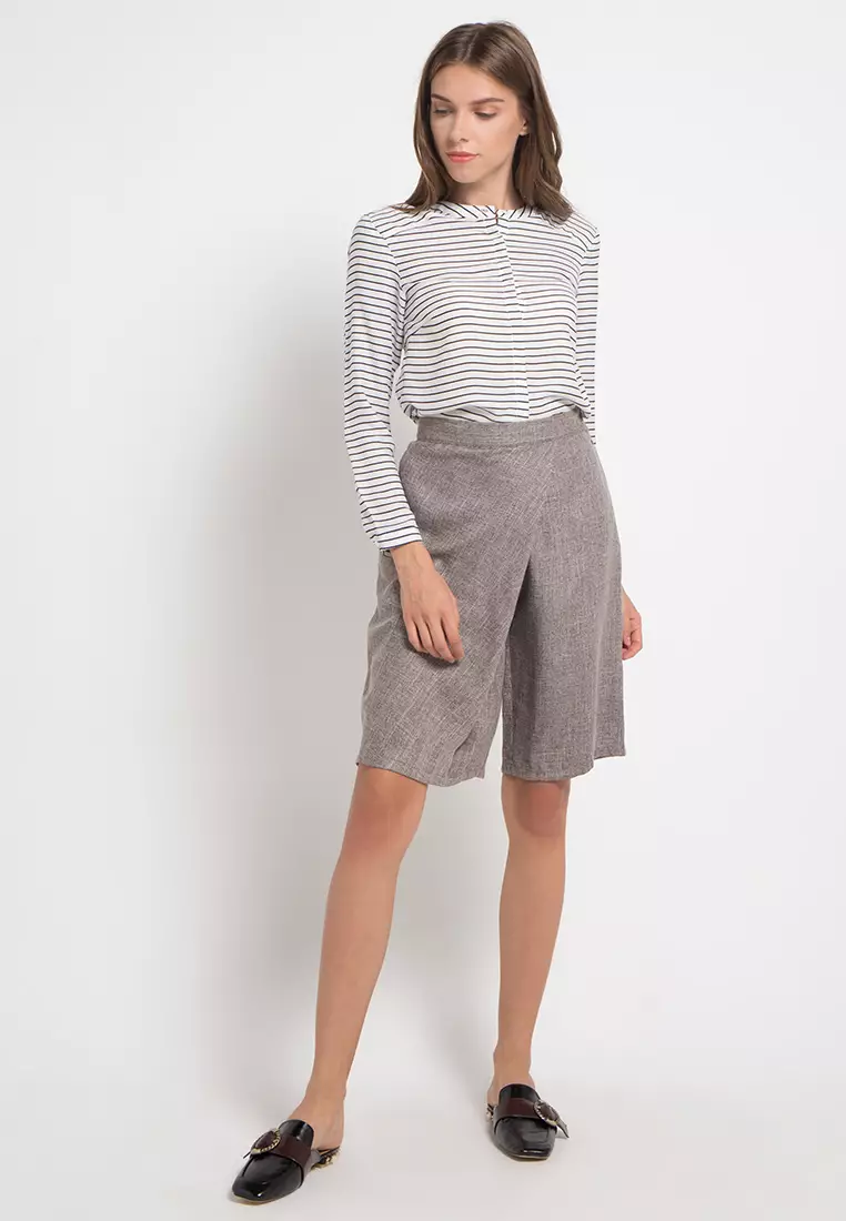 Hath Culottes In Grey