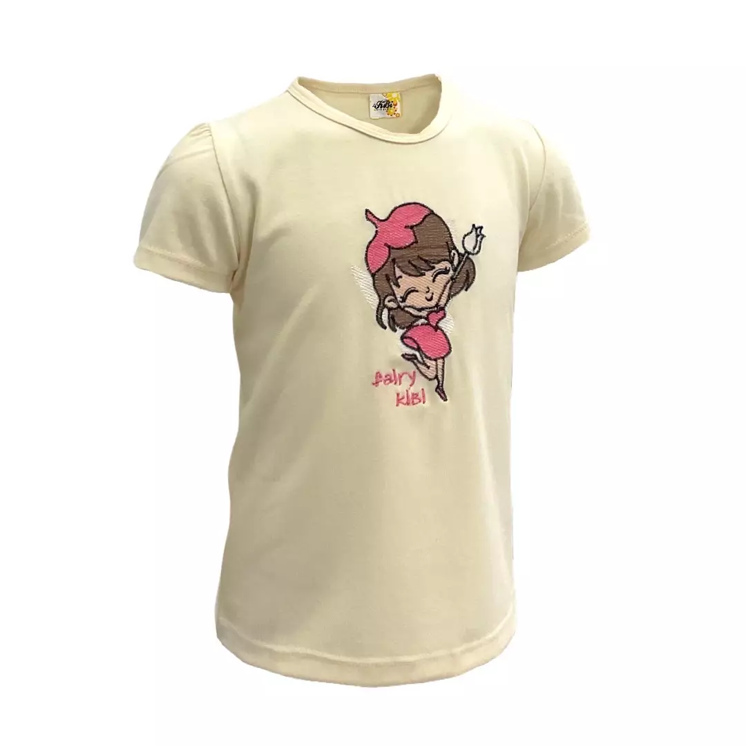 Kibi Kaos Anak Perempuan Bordir Character 10607017
