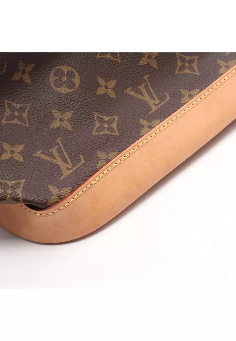 Pre-Loved Louis Vuitton Peti Noe monogram Shoulder bag PVC leather Brown