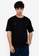 ZALORA BASICS black Flap Pocket T-shirt 9DDC6AA5E2B112GS_1