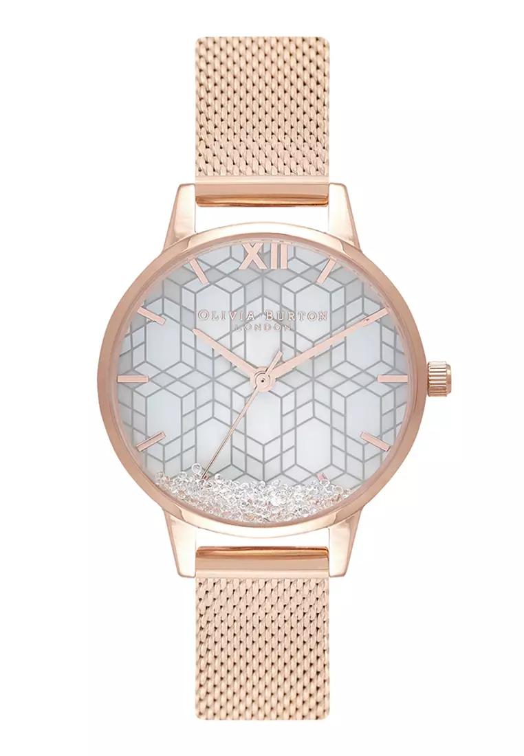 Buy Olivia Burton Olivia Burton Ice Queen Rose Gold Women s Watch