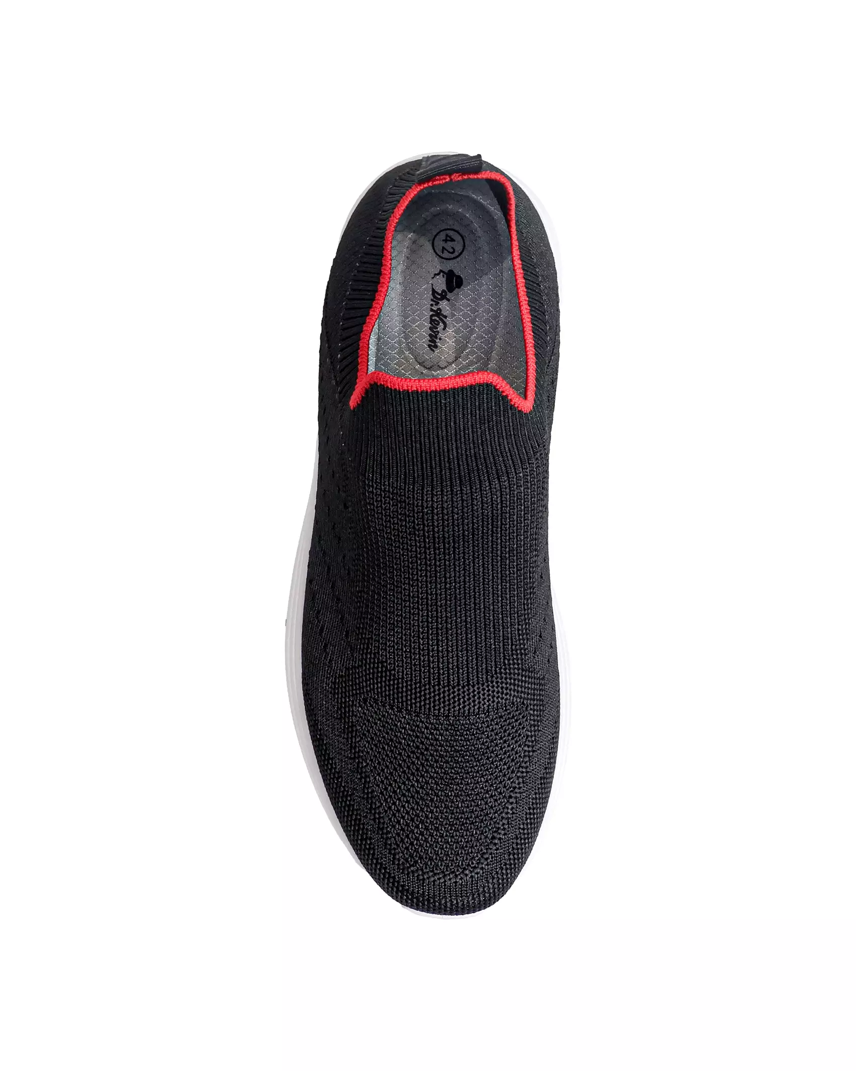 Dr. Kevin Sepatu Sport Pria Men Sneakers Sekolah Flyknit Slip On 889-087