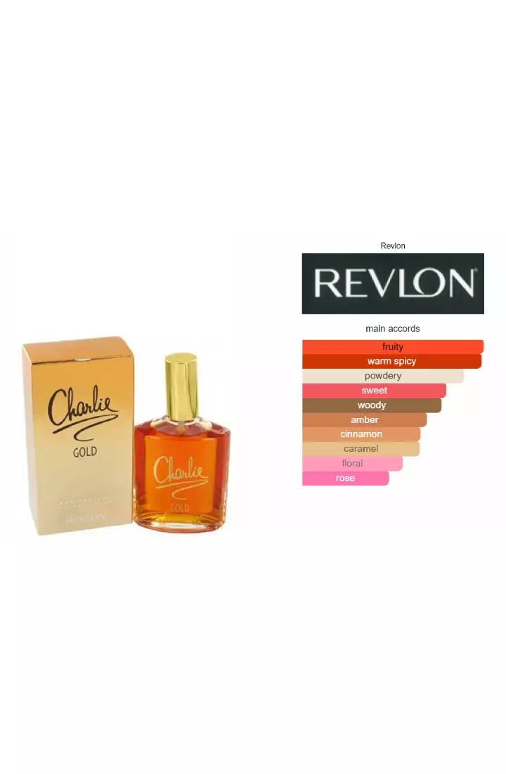 Revlon Charlie Gold Woman - 100 ML (Parfum Wanita)