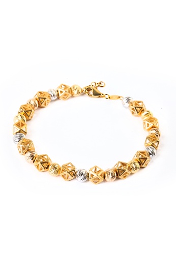 TOMEI gold TOMEI Bracelet, Yellow Gold 916 (X5DCBCB202604-TC) DF154AC0DDA649GS_1