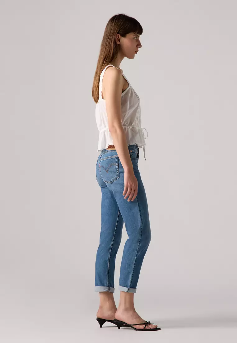 Women's Mid-Rise Boyfriend Jeans 19887-0362