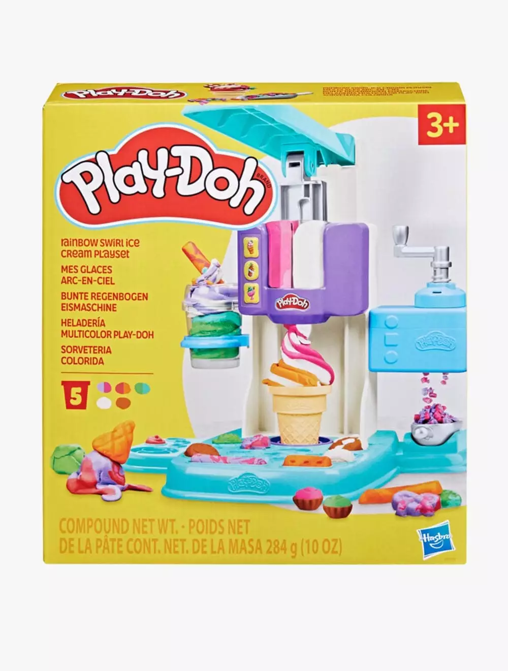 Play-Doh Rainbow Swirl Ice Cream Playset - PDOG0028