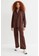 H&M brown Oversized cotton shirt C6DF1AA72BDD9AGS_3