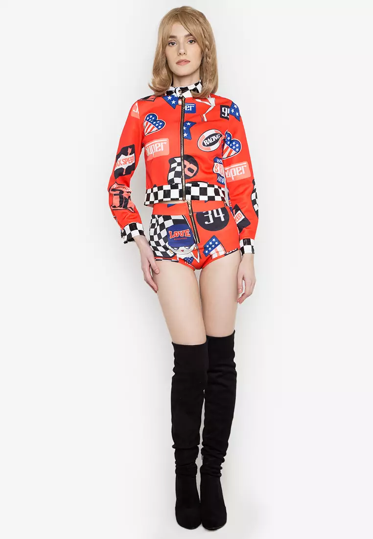 Car Racing Girl8401 Costume