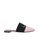 Givenchy pink Givenchy Bedford 4G Logo Print Flat Mules Black Pink AF114SHF8806AAGS_1