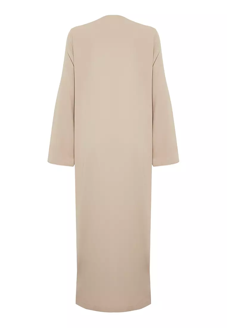 Pipe Aerobin Long Woven Abaya