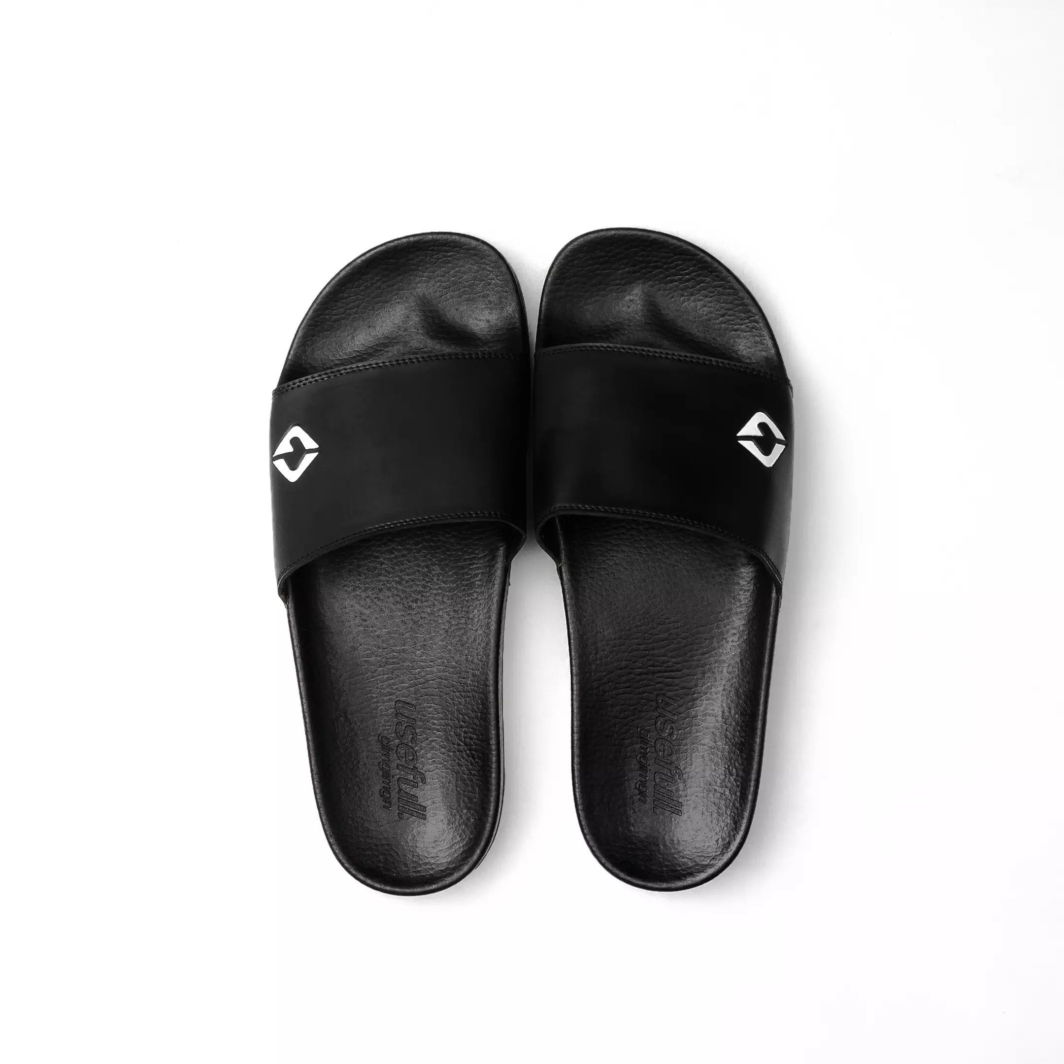 Slip On T-Boardth Black Sandal Slop