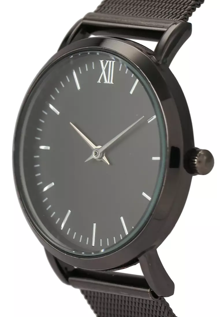 Mesh black watch shop