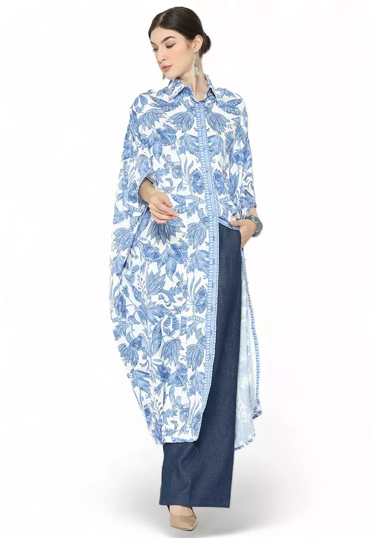 Kanzi Collared Kaftan