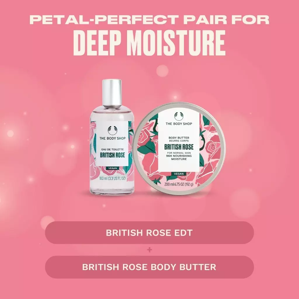 New British Rose Body Butter 200Ml