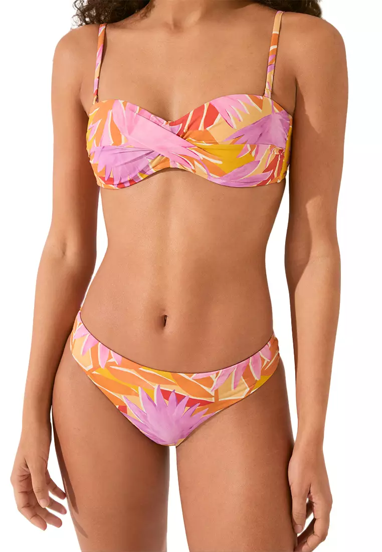 Classic Floral Print Bikini Bottoms