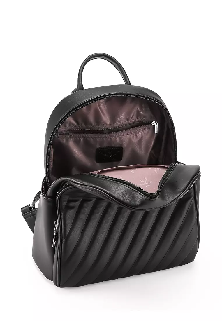 GYKACO LEIKA Black - Tas Ransel Wanita - Fashion Backpack (IMPORT)