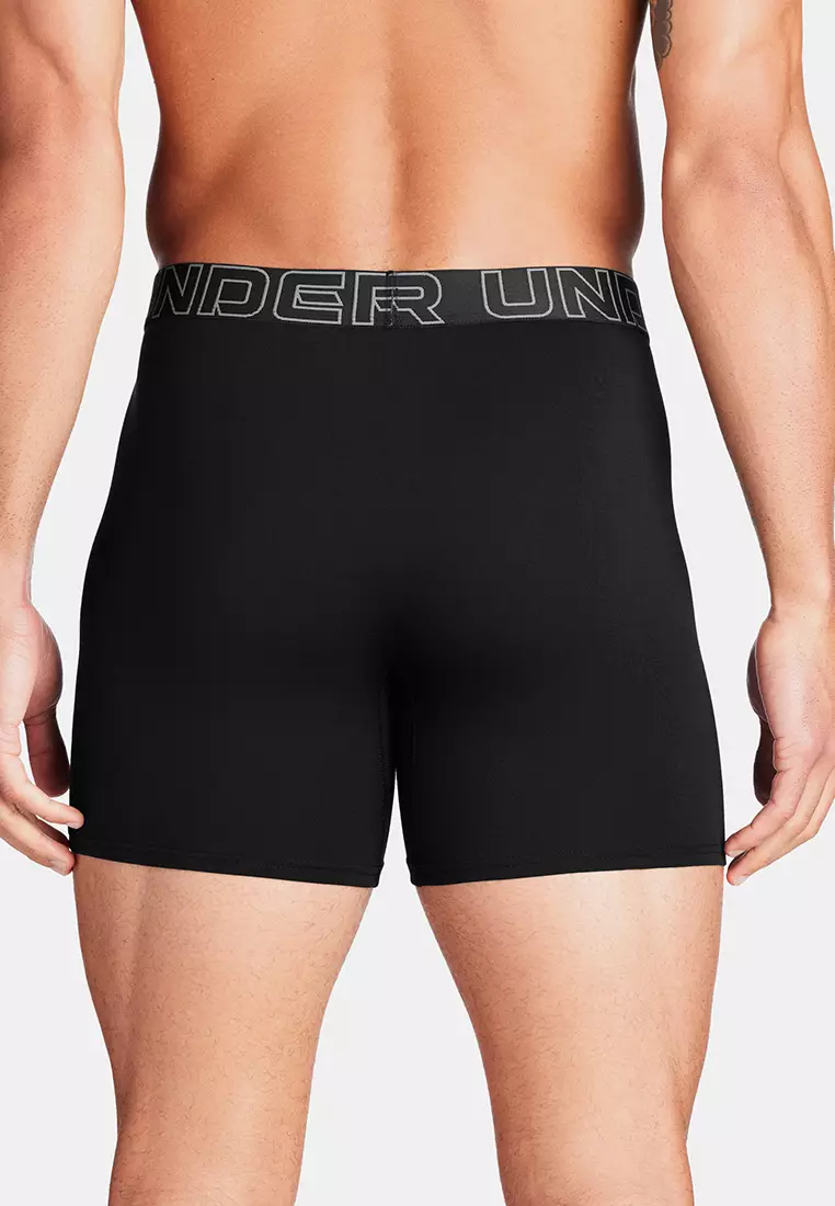 UA Performance Cotton男士6英寸Boxerjock®內褲3條裝