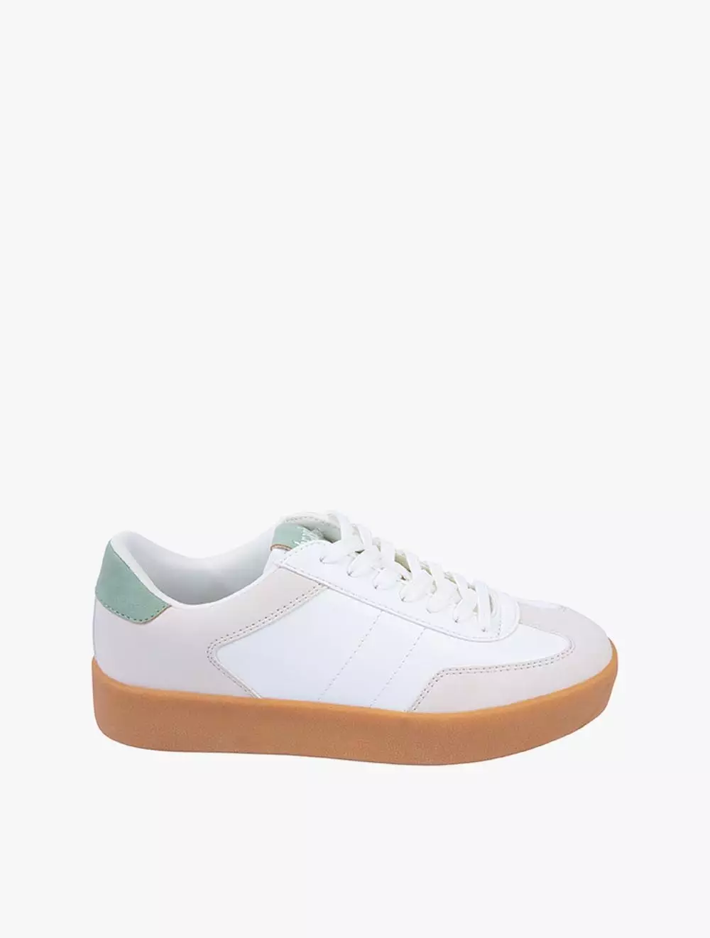 Payless Brash Royalty Womens Mesa Bumped Sneakers - Light Grey_15