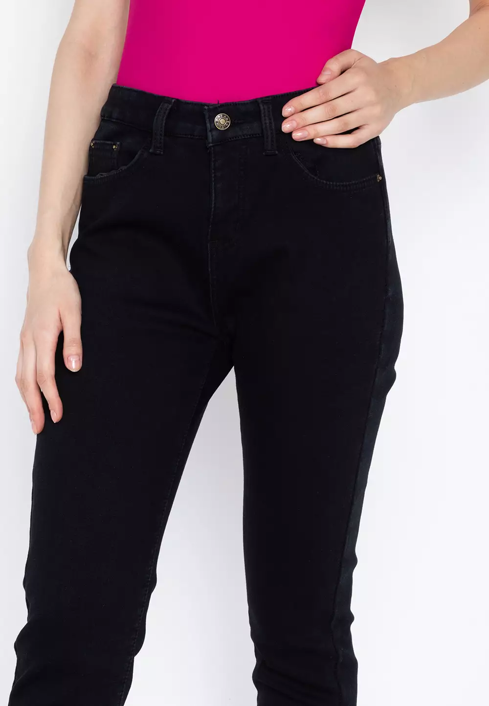 Buy Chase Fashion Denim Stretch Warmer Inside Fleece Pants 2023 Online