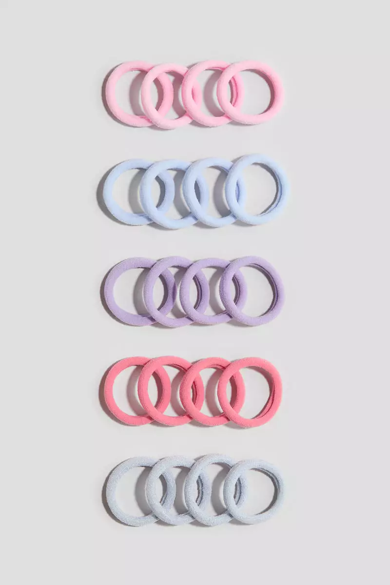 20-pack hair elastics