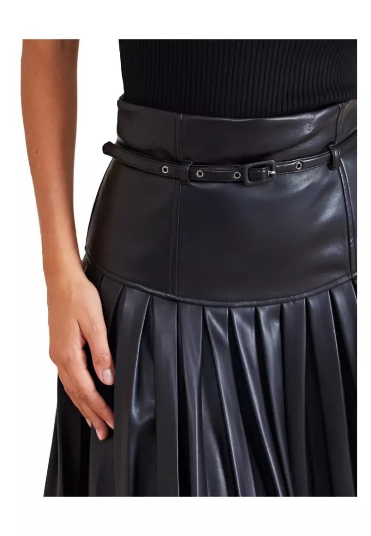 Buy Marciano FOXTON PLEATED SKIRT Online | ZALORA Malaysia