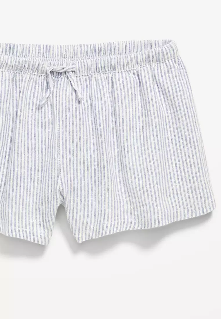 Linen-Blend Shorts for Girls