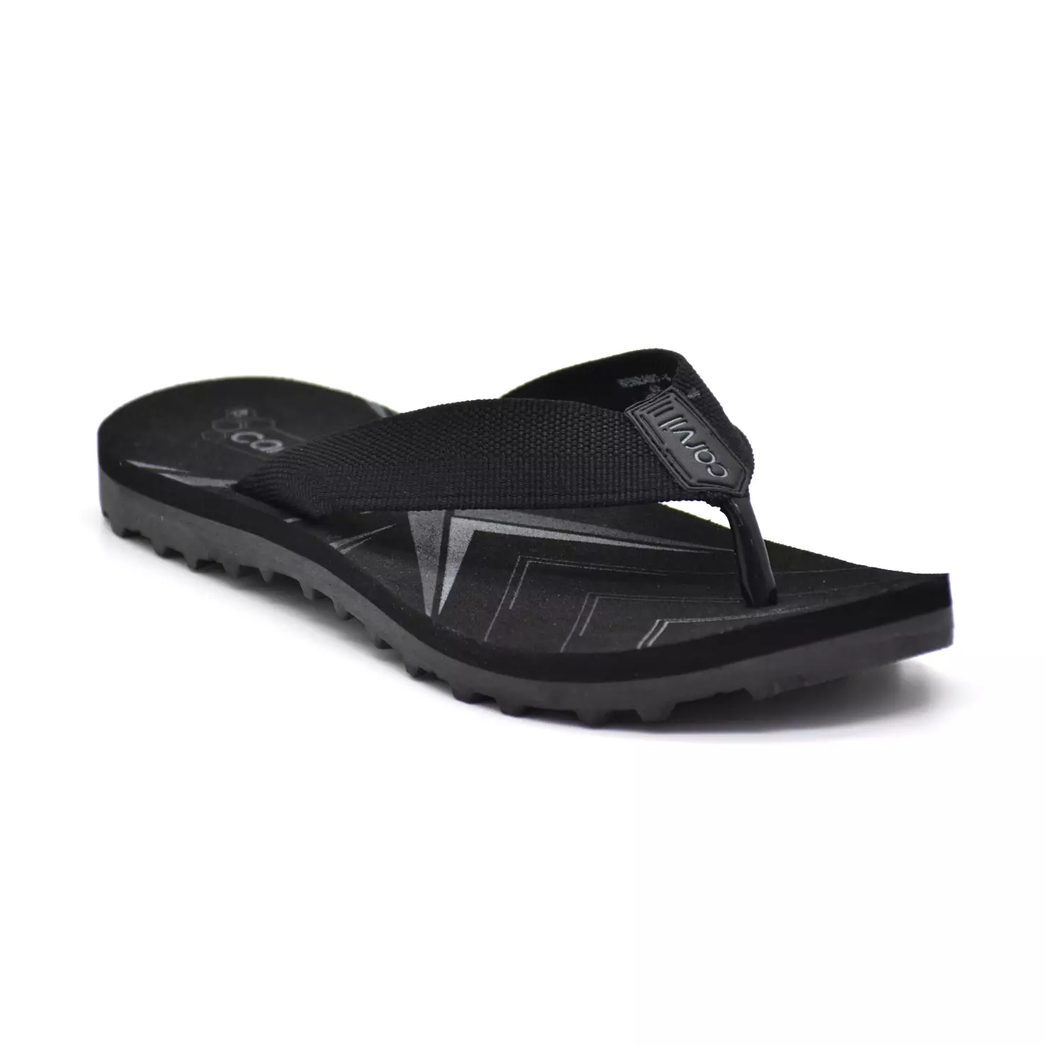 Carvil Sandal Pria Renzano-M Black