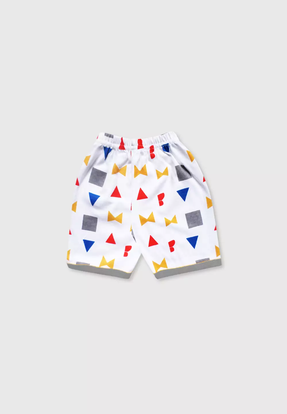 Wakakids Baju Bayi Anak Laki Laki Motif Ballon Setelan Celana Pendek Usia 0 Bulan Hingga 6 Bulan 2785 Abu