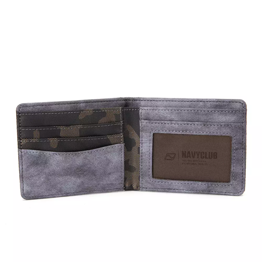 Navy Club Rainer Dompet Pria Kasual - Dompet Lipat Motif Army Dompet Camo Free Box Exclusive
