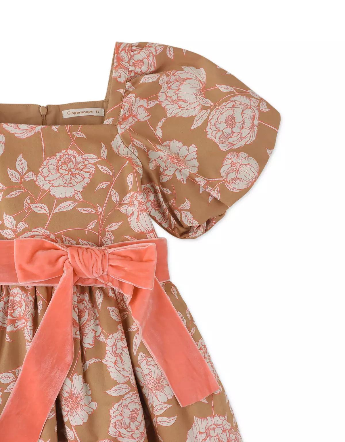 Gingersnaps Sunset Soiree Dress Brown - Dress Anak Perempuan (Coklat)