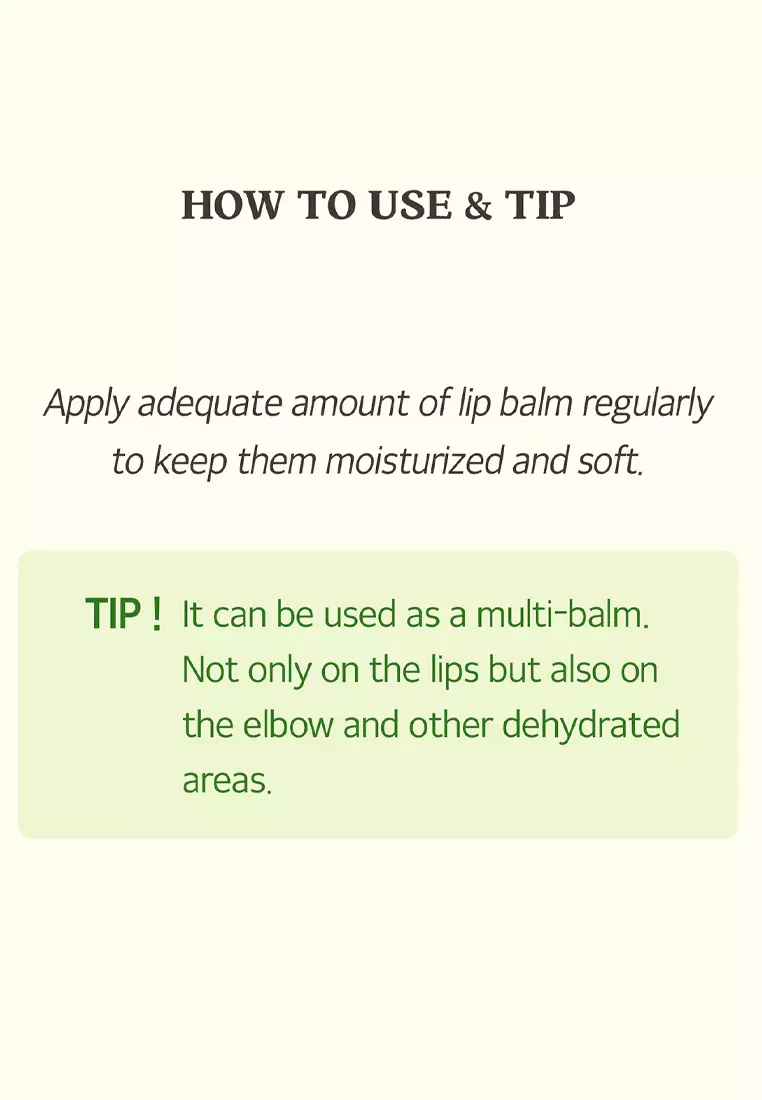 SKINFOOD Avocado & Olive Lip Balm