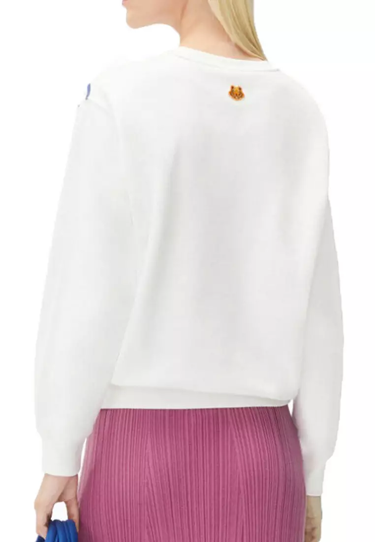 White kenzo sweatshirt store