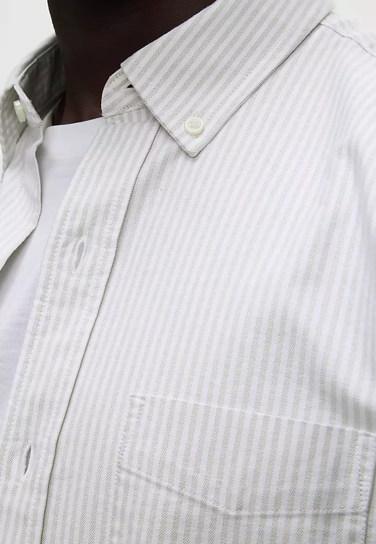 The Ultimate Pure Cotton Striped Oxford Shirt