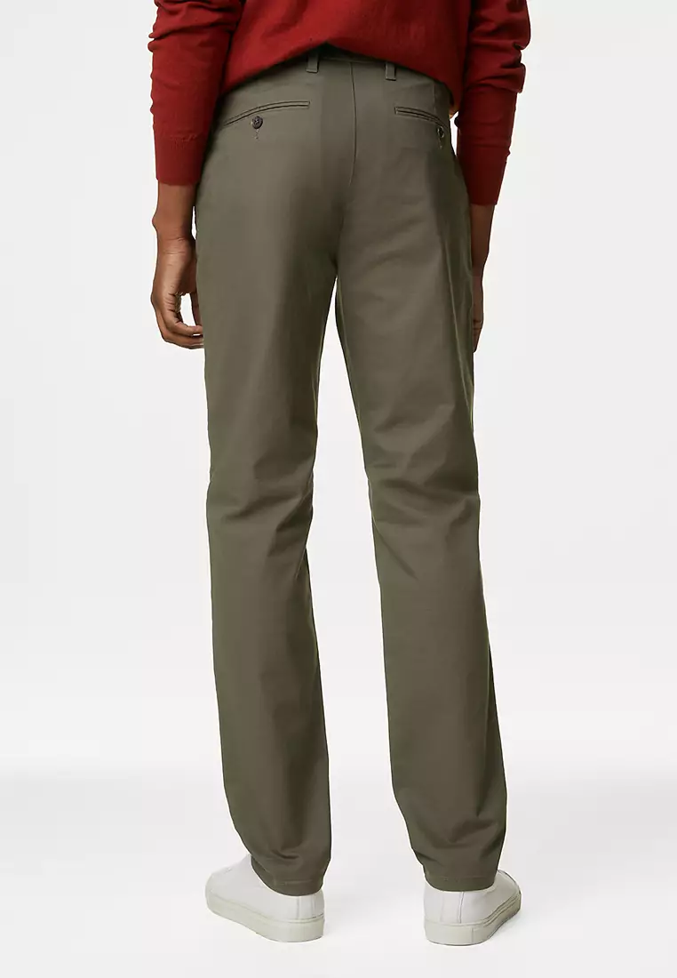 Slim Fit Stretch Chinos