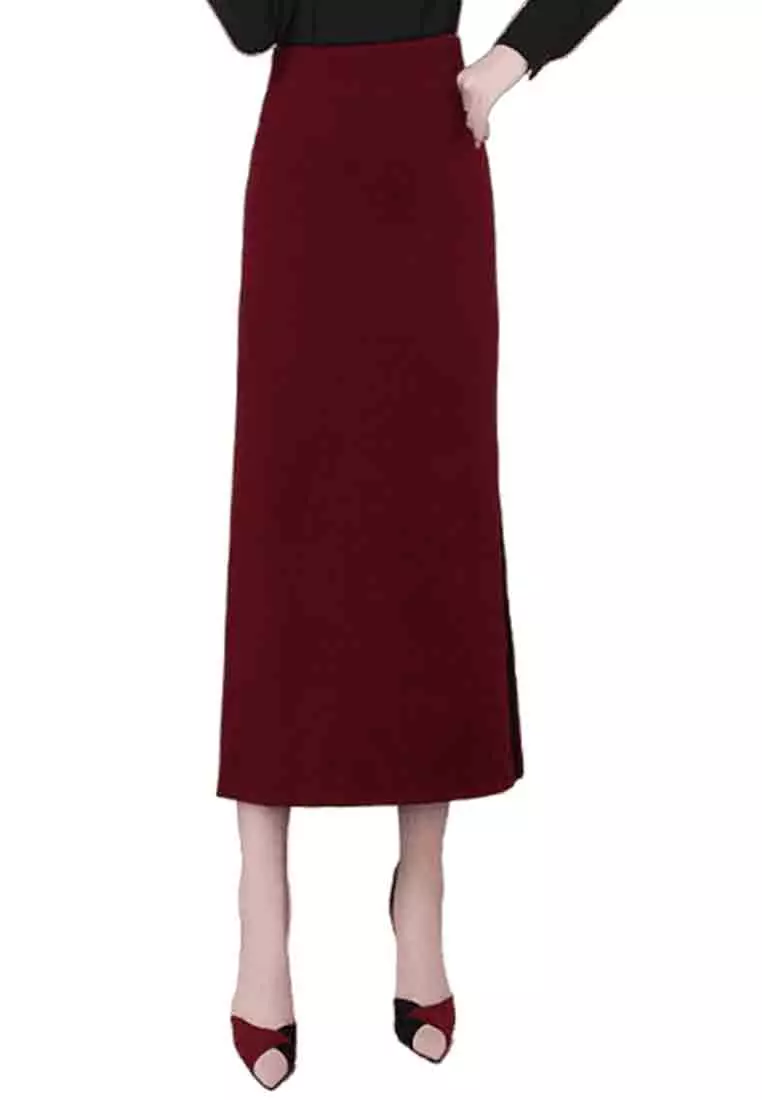 Maxi pencil skirts red hot sale