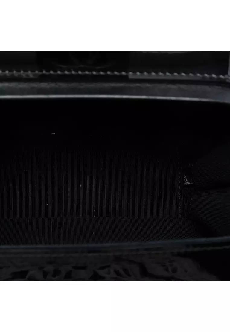 Pre-Loved Chanel Glitter Patent Evening On The Moon Camera Case