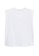 Mango white Organic Cotton Top with Shoulder Pads 3A6BBAA24C2CA1GS_5